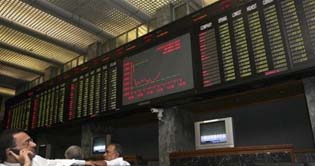 KSE-100 index fall on delay in rate cut